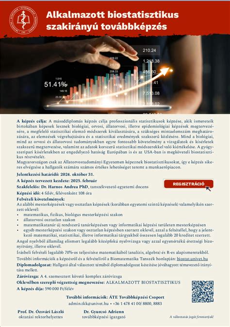 Biostatisztika Tanszék e.